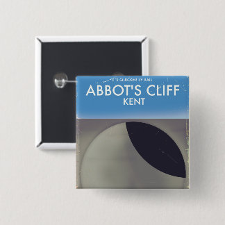 Chapa Cuadrada Afiche de Kent vintage del Abbot's Cliff 'Sound Mi
