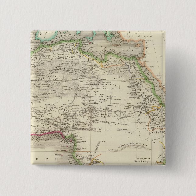 Chapa Cuadrada África 10 (Anverso)