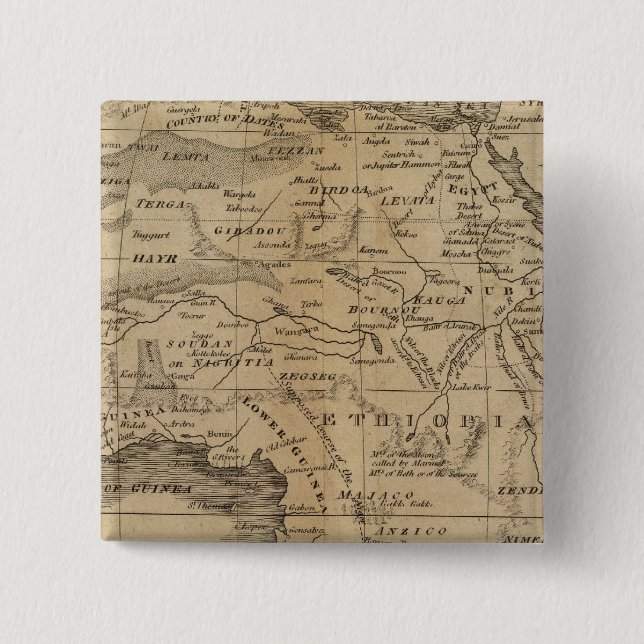 Chapa Cuadrada África 12 (Anverso)