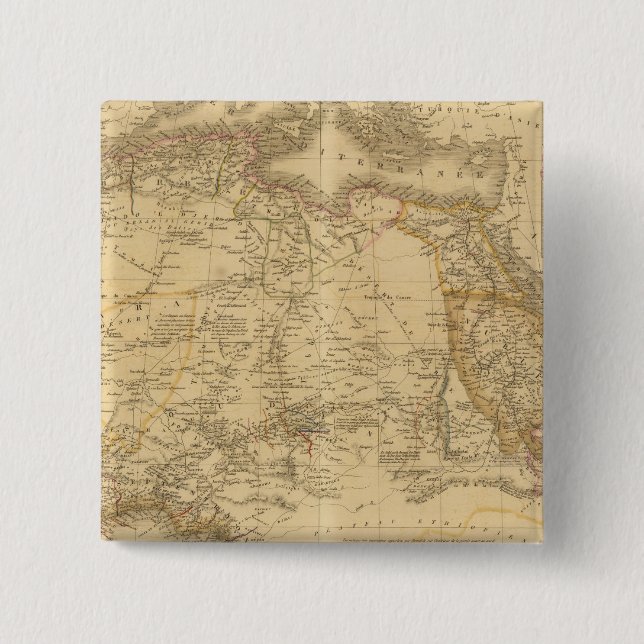 Chapa Cuadrada África 14 (Anverso)