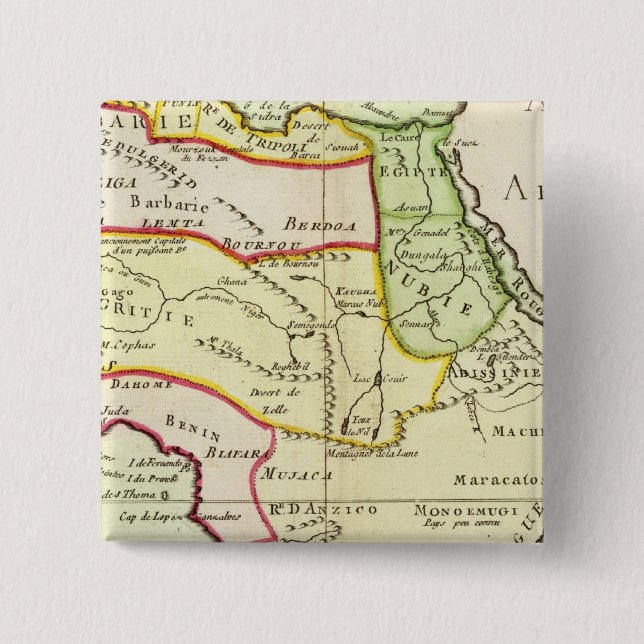 Chapa Cuadrada África 20 (Anverso)