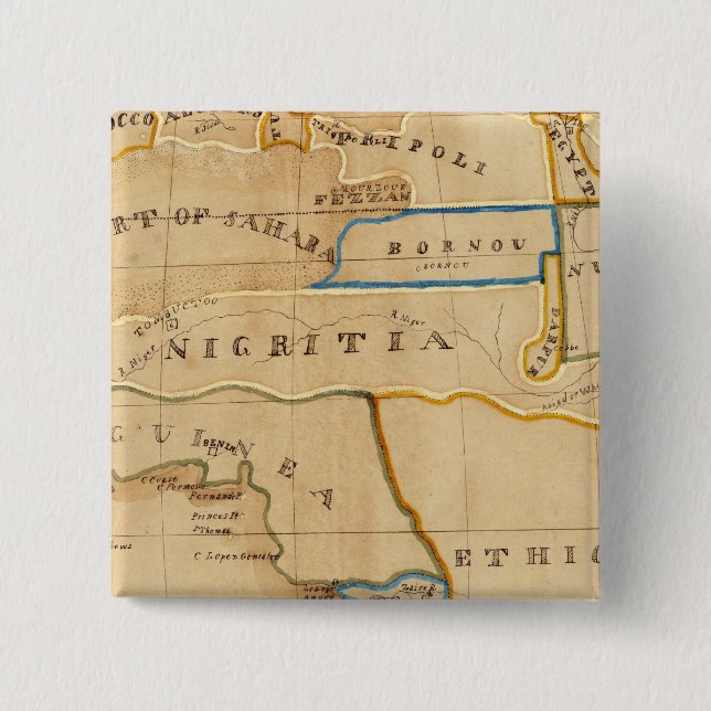 Chapa Cuadrada África 26 (Anverso)