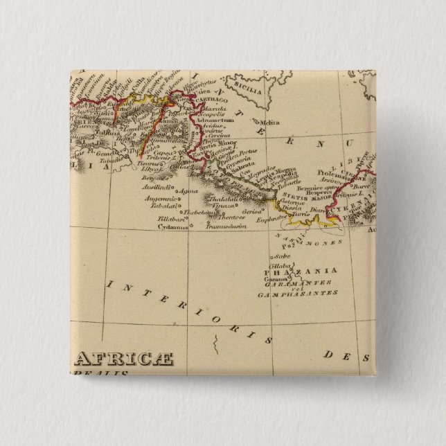 Chapa Cuadrada África 37 (Anverso)