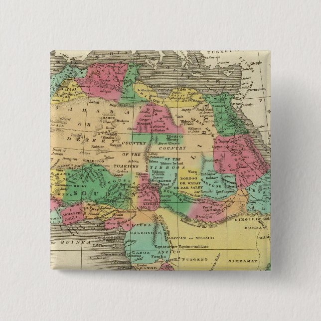 Chapa Cuadrada África 38 (Anverso)