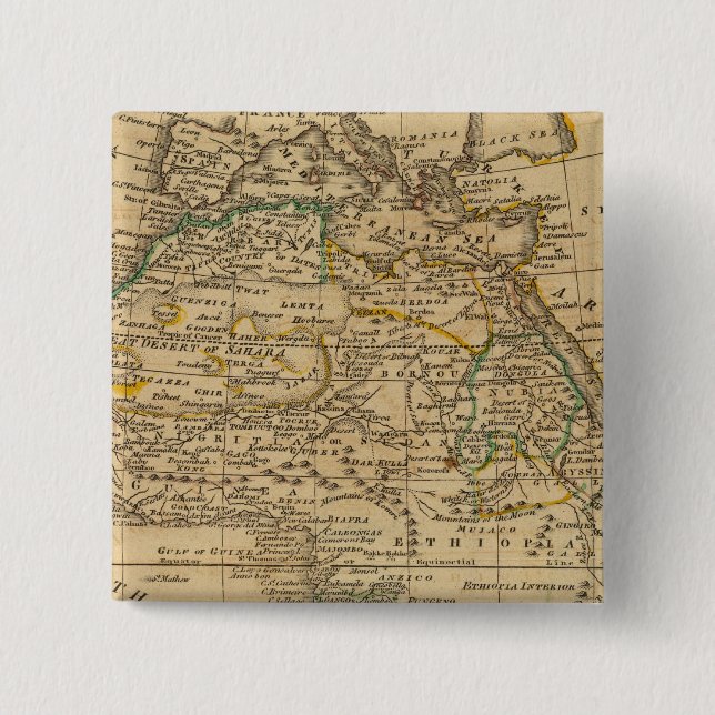 Chapa Cuadrada África 45 (Anverso)