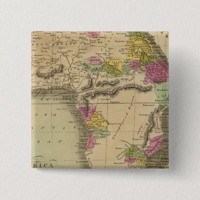 Chapa Cuadrada África 48 (Anverso)