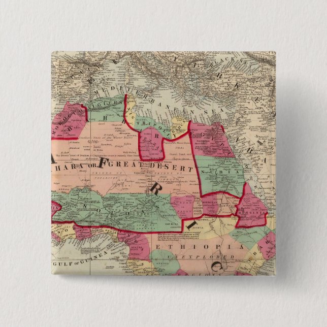 Chapa Cuadrada África 49 (Anverso)