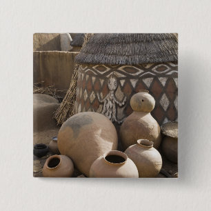 Chapa Cuadrada África, África Occidental, Ghana, Sirigu. Hecho a 