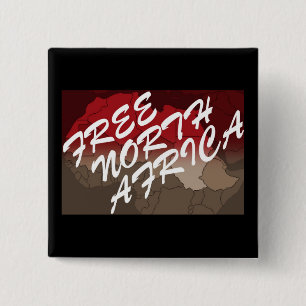 CHAPA CUADRADA ÁFRICA DEL NORTE LIBRE