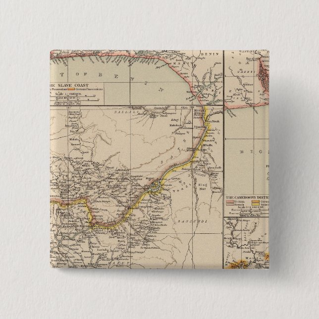 Chapa Cuadrada África occidental 2 (Anverso)