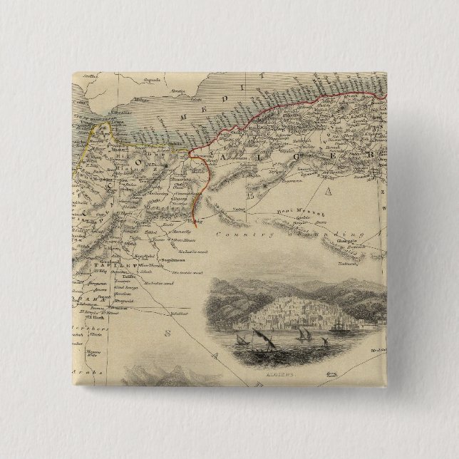 Chapa Cuadrada África septentrional (Anverso)