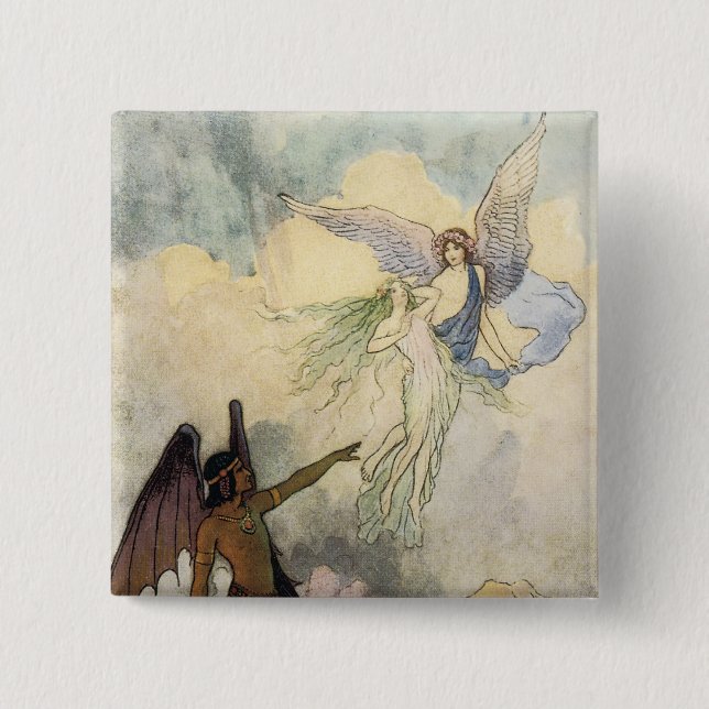 Chapa Cuadrada Afuera, Cielos Espíritus, Volar (Anverso)