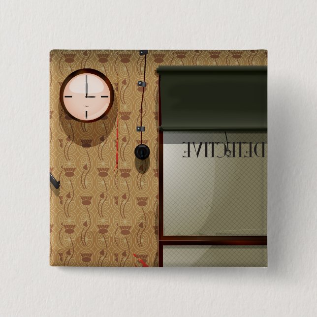 Chapa Cuadrada agencia de detectives (Anverso)