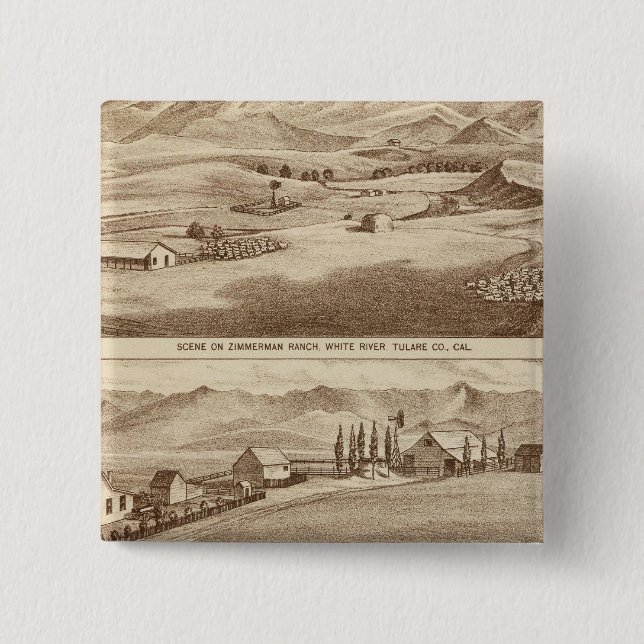 Chapa Cuadrada Agua blanca, ranchos de Saucelito (Anverso)