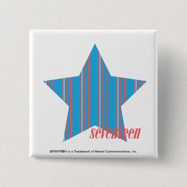 Chapa Cuadrada Aguamarina fina 2 de las rayas (Anverso)