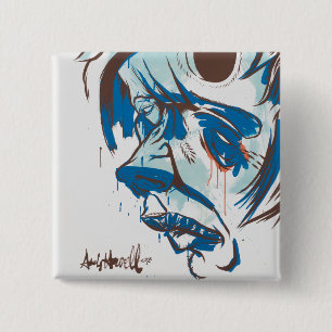 Chapa Cuadrada Agujeros en mi cabeza