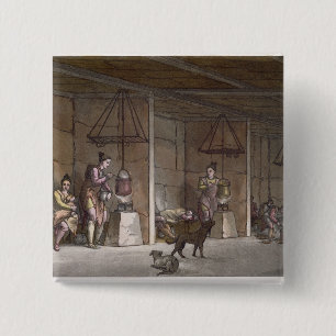 Chapa Cuadrada Ahumadero en Groenlandia (grabado del color)