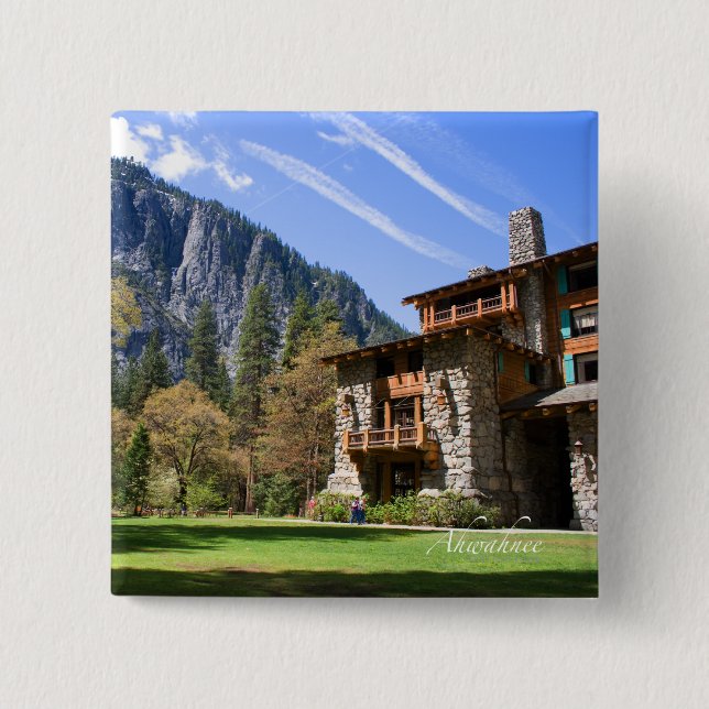 Chapa Cuadrada Ahwahnee (Anverso)