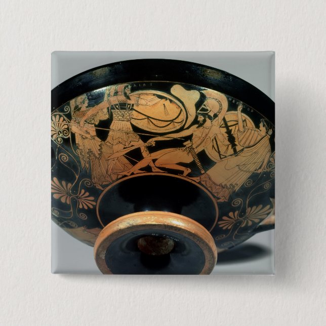 Chapa Cuadrada Ajax, impulsado encendido por Athena (Anverso)