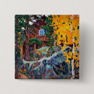 Chapa Cuadrada Akseli Gallen-Kallela - Kalela en otoño