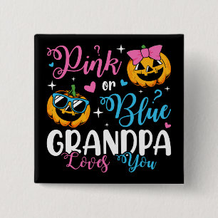 Chapa Cuadrada Al Abuelo Rosa O Azul Le Encanta Calabaza