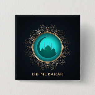 Chapa Cuadrada Al Adha y Fitr del Ramadán