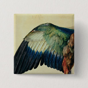 Chapa Cuadrada Ala de un rodillo azul, 1512