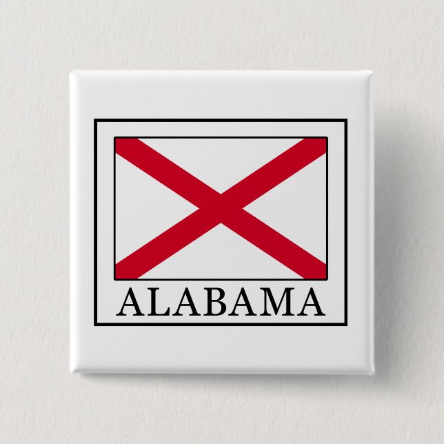 Chapa Cuadrada Alabama (Anverso)