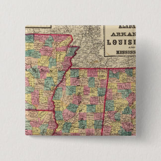 Chapa Cuadrada Alabama, Arkansas, Luisiana y Misisipi