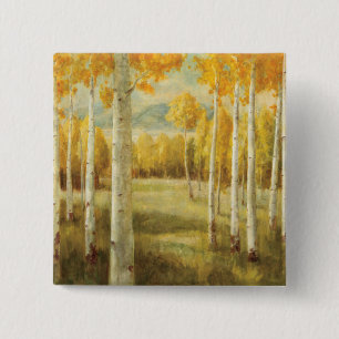 Chapa Cuadrada Álamos tembloses en otoño