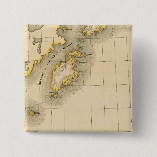 Chapa Cuadrada Alaska 22 (Anverso)