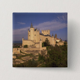 Chapa Cuadrada Alcázar y Catedral, Segovia, Castilla y León,
