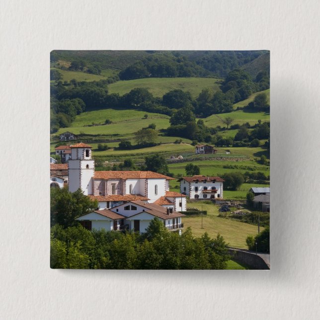 Chapa Cuadrada Aldea de Amaiur en el Valle de Baztán de (Anverso)