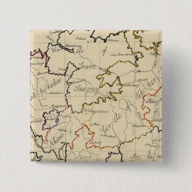 Chapa Cuadrada Alemania 11 (Anverso)