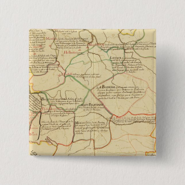 Chapa Cuadrada Alemania 12 (Anverso)