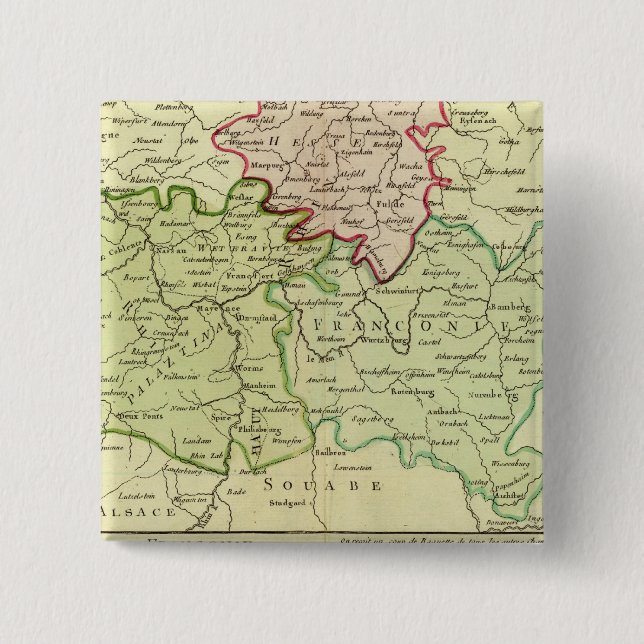 Chapa Cuadrada Alemania 13 (Anverso)