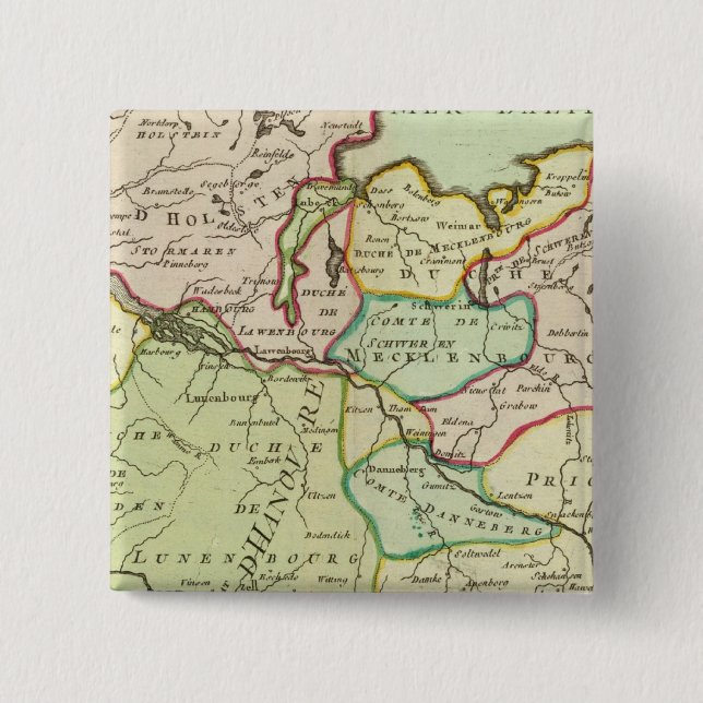 Chapa Cuadrada Alemania 16 (Anverso)