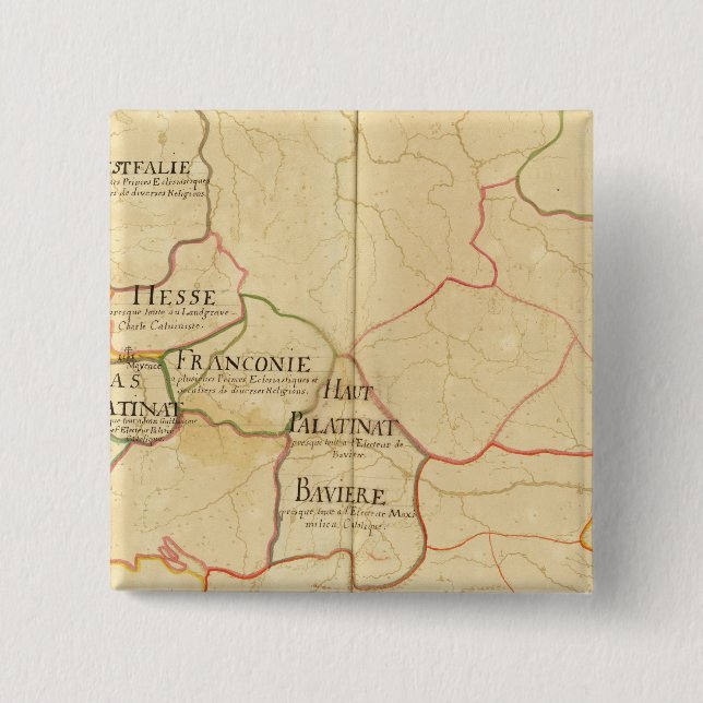 Chapa Cuadrada Alemania 16 (Anverso)