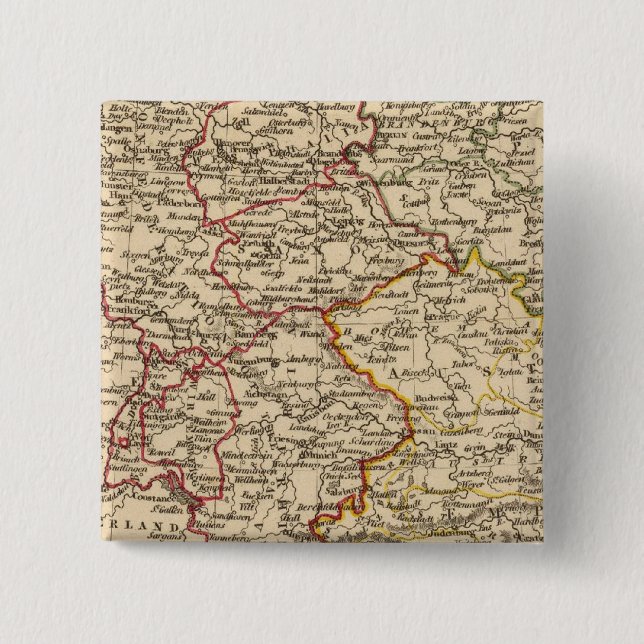 Chapa Cuadrada Alemania 18 (Anverso)