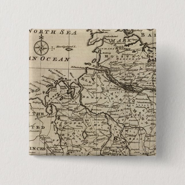 Chapa Cuadrada Alemania 21 (Anverso)