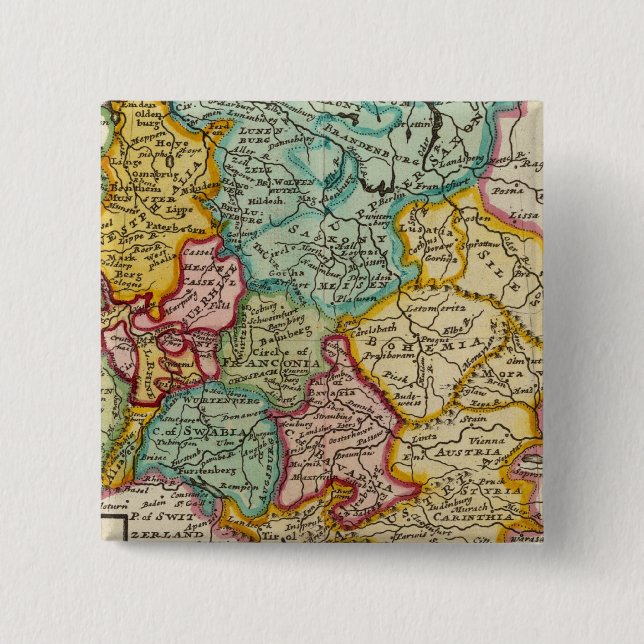 Chapa Cuadrada Alemania 23 (Anverso)