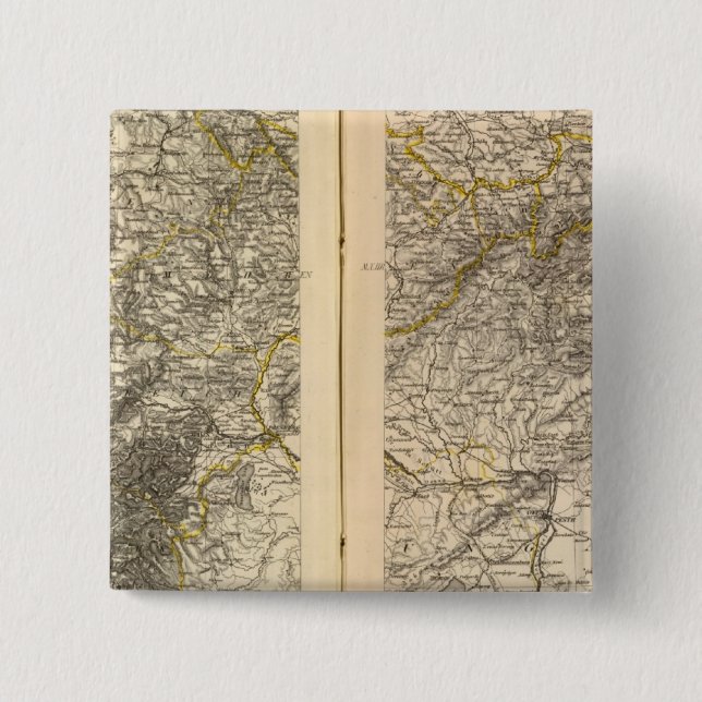 Chapa Cuadrada Alemania 25 (Anverso)