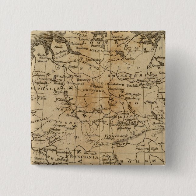 Chapa Cuadrada Alemania 9 (Anverso)