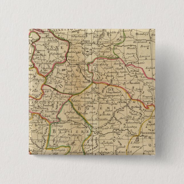 Chapa Cuadrada Alemania, Bohemia (Anverso)