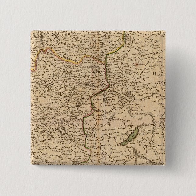 Chapa Cuadrada Alemania Central 5 (Anverso)