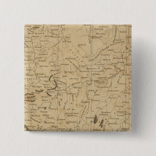 Chapa Cuadrada Alemania meridional (Anverso)