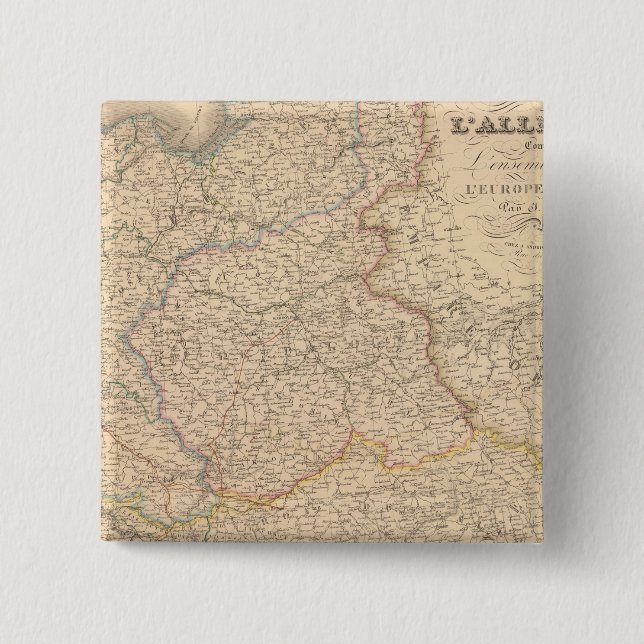 Chapa Cuadrada Alemania Oriental (Anverso)