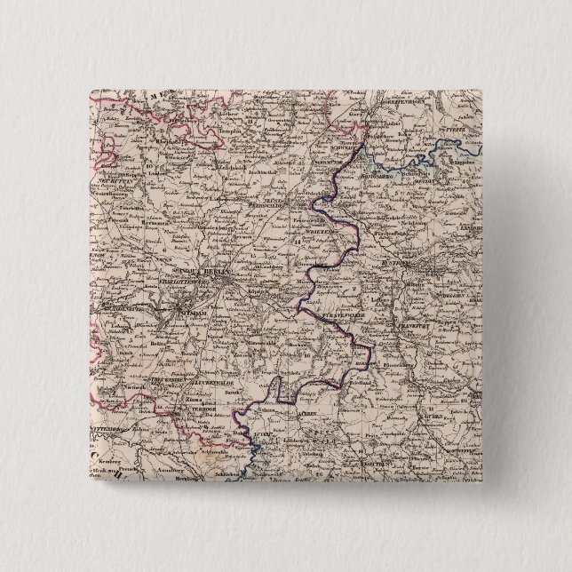 Chapa Cuadrada Alemania, Polonia (Anverso)