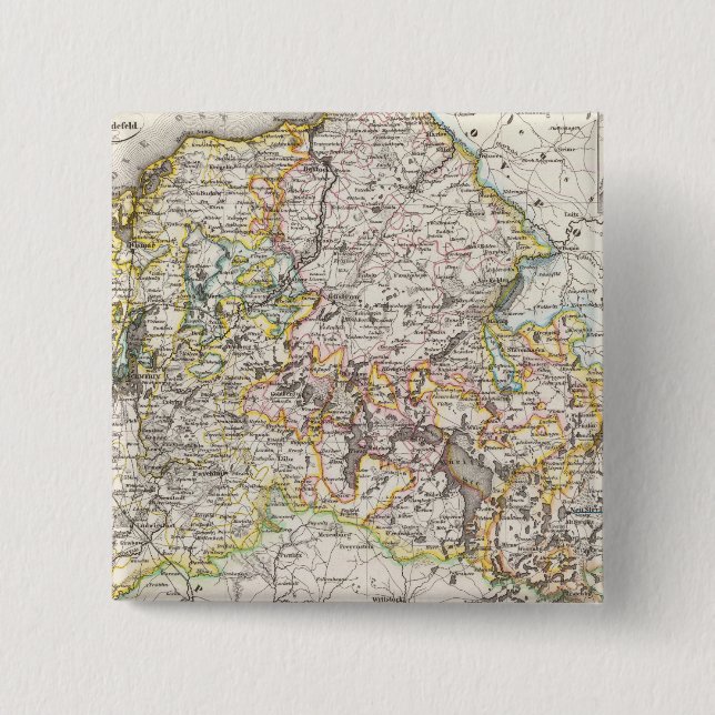 Chapa Cuadrada Alemania Rostock (Anverso)