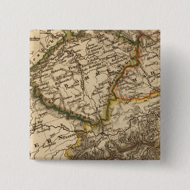 Chapa Cuadrada Alemania y Austria 3 (Anverso)